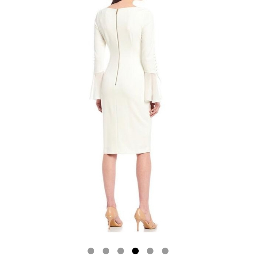 Calvin Klein White/Ivory Dress ♥ - Picture 2 of 9
